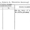Gamble, Frederic R. (Executive Secretary)