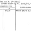 Gamewell, Jos. M. (President)