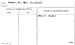 Gammon, Nat (Mrs. Elizabeth)