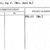 Gannett, Guy P. (Mrs. Anne M.)