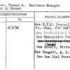 Gardiner, Thomas R. Business Manager