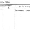 Garfinckel, Julius
