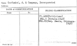 Garfunkel, A. & Company, Incorporated