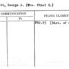 Garrett, George A. (Mrs. Ethel S.)