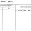 Gates, Mary L. (Miss)
