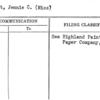 Gavitt, Jennie C. (Miss)