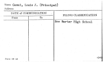 Gawat, Louis J. (Principal)