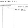 Gay, Daniel F. (Mrs. E.G.)