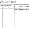 Gebe, Florence E. (Miss)