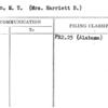 Geiffin, M.U. (Mrs. Harriett B.)