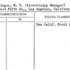 Geissinger, M.V. (Advertising Manager)
