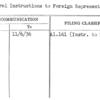 General Instructions to Foreign Representatives