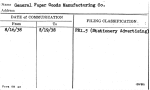 General Paper Goods Manufacturing Co.