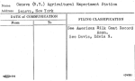 Geneva (N.Y.) Agricultural Experiment Station