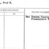 George, Fred W.