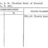 George, H.W. (Cashier Bank of Steele)