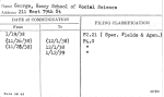 George, Henry School of Social Science