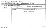 George, Walter F. (Hon.)