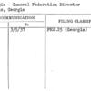 Georgia - General Federation Director