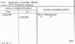 Gerstein, Dorothy (Miss)