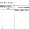 Gertzberg, Daniel (Mrs.)