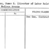 Gibbons, James E. (Director of Labor Relations)