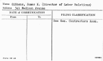 Gibbons, James E. (Director of Labor Relations)