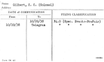 Gilbert, C.C. (Colonel)