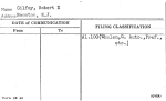 Gilfoy, Robert X