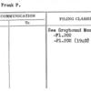 Gill, Frank P.