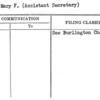 Gill, Mary F. (Assistant Secretary)