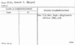 Gill, Robert F. (Major)