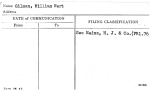 Gilman, William Wert