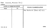 Gilmour, William (Jr.)