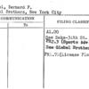 Gimbel, Bernard F.