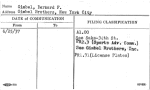 Gimbel, Bernard F.