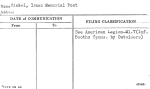 Gimbel, Isaac Memorial Post