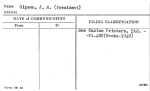 Gipson, J.H. (President)