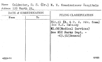 Goldwater, S.S. (Dr.) N.Y. Commissioner Hospitals