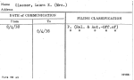 Glaeser, Laura E. (Mrs.)
