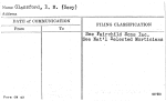 Glassford, D.M. (Secy)