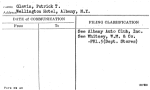 Glavin, Patrick T.