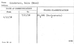 Glickstein, Celia (Miss)