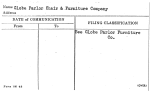 Globe Parlor Chair & Furniture Company