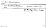 Globe Ticket Company