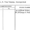 Glover, H. Clay Company, Incorporated