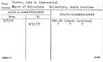 Glover, John D. (Honorable)