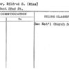 Glover, Mildred S. (Miss)