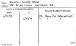 Goeschel, Dorothy (Miss)