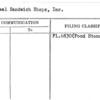 Gold Seal Sandwich Shops, Inc.